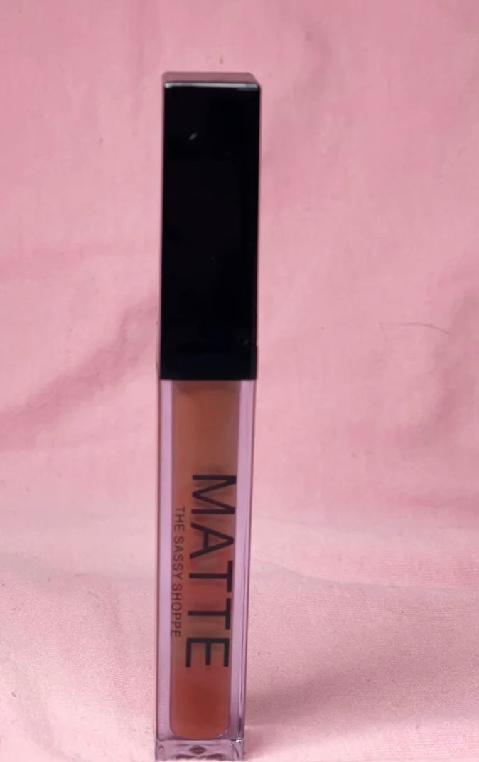 Cinnamon matte liquid lipstick