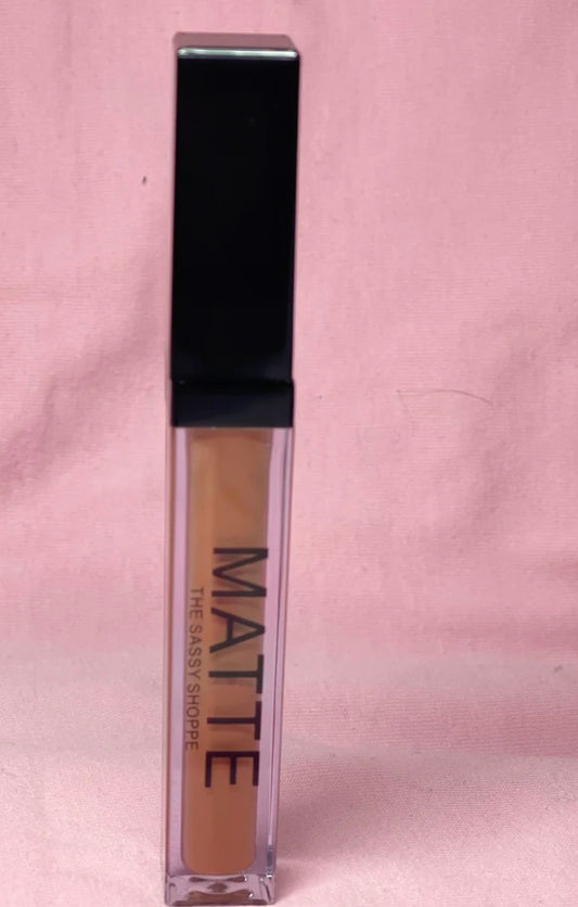 Chestnut matte liquid lipstick