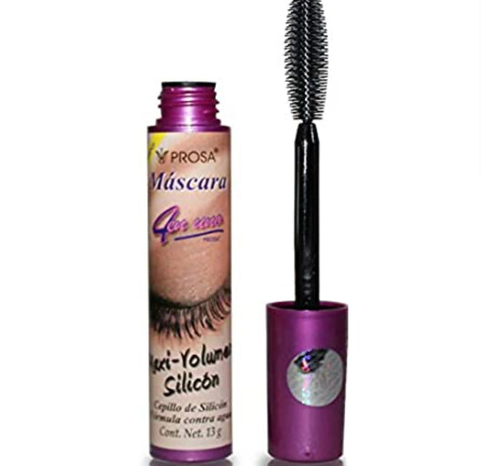 Purple mascara