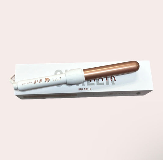 Hair curler white